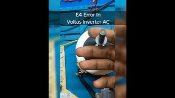 E4 Error Solution| E4 Error In Voltas Inverter AC|E4 Error Code solution|