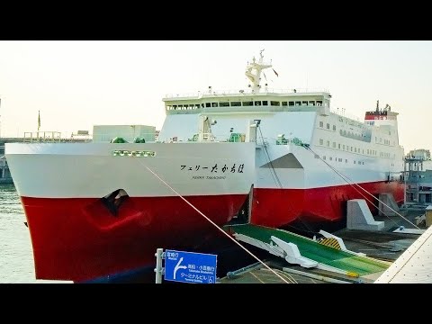 New Japan’s Ferry is like a Boutique Hotel  | Kyusyu to Osaka | Miyazaki Car Ferry【4K】