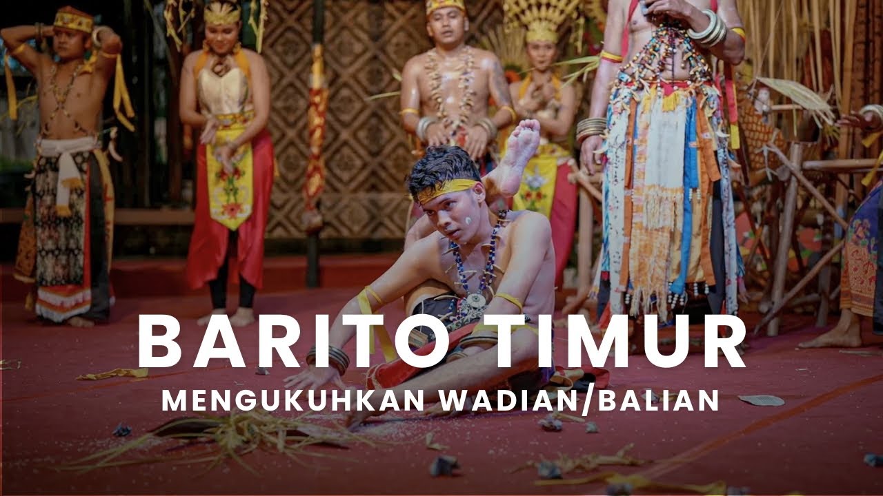 Tarian Gelang Dadas dan Bawo, Pengukuhkan Wadian/Balian | Kabupaten Barito Timur, Kalimantan Tengah