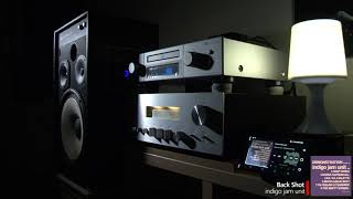 Indigo Jam Unit - Back Shot (Yamaha A-S2100, JBL 4312E)