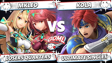 GOML 2025 TOP 8 - MkLeo (Pyra Mythra) Vs. Kola (Roy) Smash Ultimate - SSBU