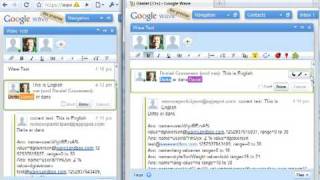 Google Wave Annotations Example
