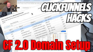 ClickFunnels 2.0 Domain Setup for Site Home Page and Funnels - with Cloudflare Integration