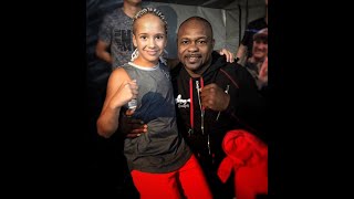 Kira Makogonenko and Roy Jones Jr.