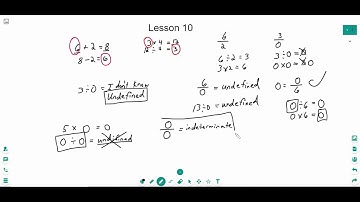 Saxon Algebra 1 - 3rd Edition - Lesson 10: Division by Zero, Exchange of factors in mult.