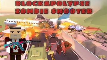 BLOCKAPOLYPSE™ - Zombie Shooter: Mr Sharp saved his Sister from Flames in the Old City Gameplay