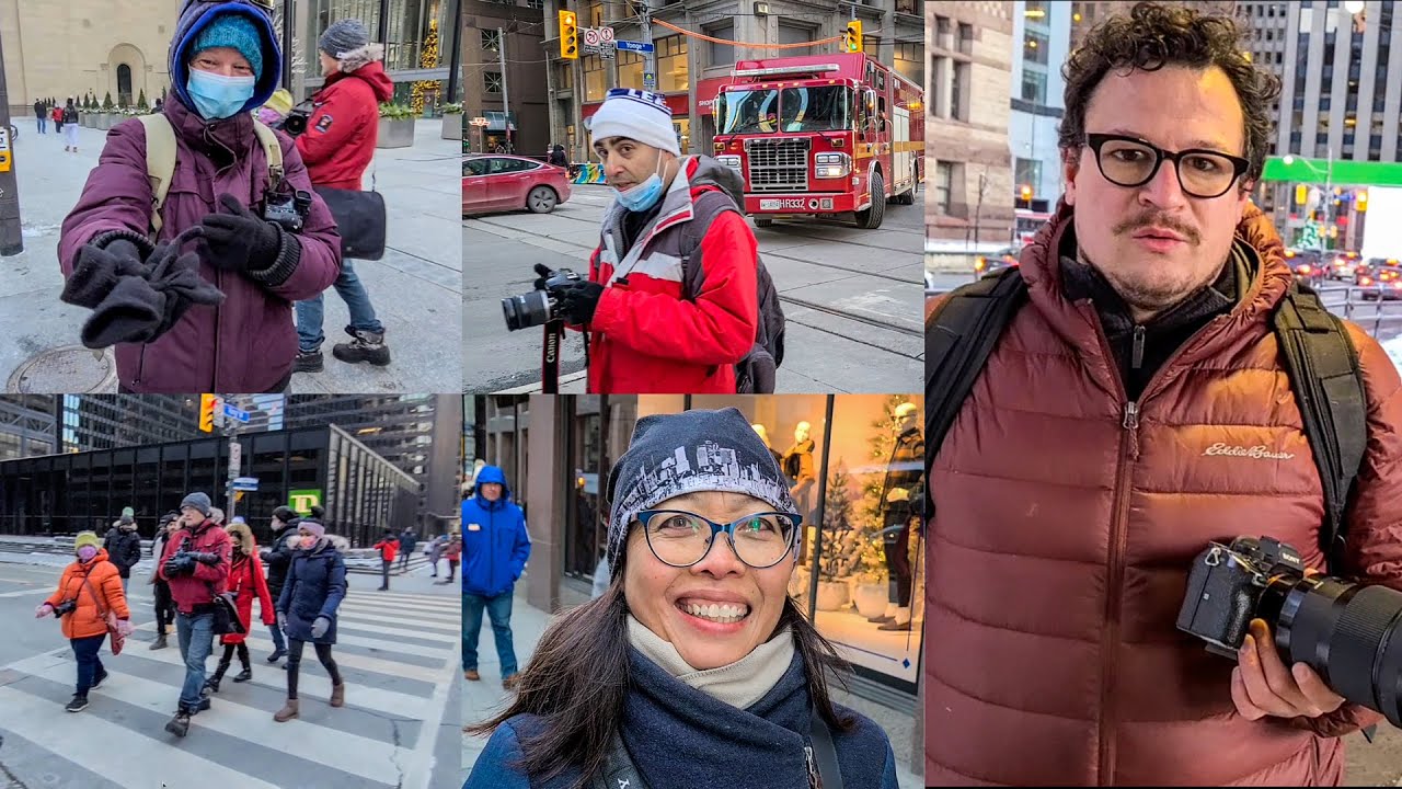 Tdot Shots Toronto Street Photography Meetup with David Paul - December 19 2021