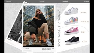 Vepose Women's 8003 Fashion Lace Up Comfortable Casual Tennis Sneakers