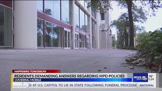 VIDEO: MPD police protest, residents demanding answers regarding MPD policies