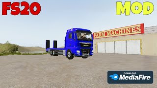 Farming Simulator 20 Man Mini Trailer Mod İndir