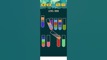water sort puzzle - level 3828