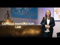 Capella Immigration Law 2021 Don Quijote Award Winner 