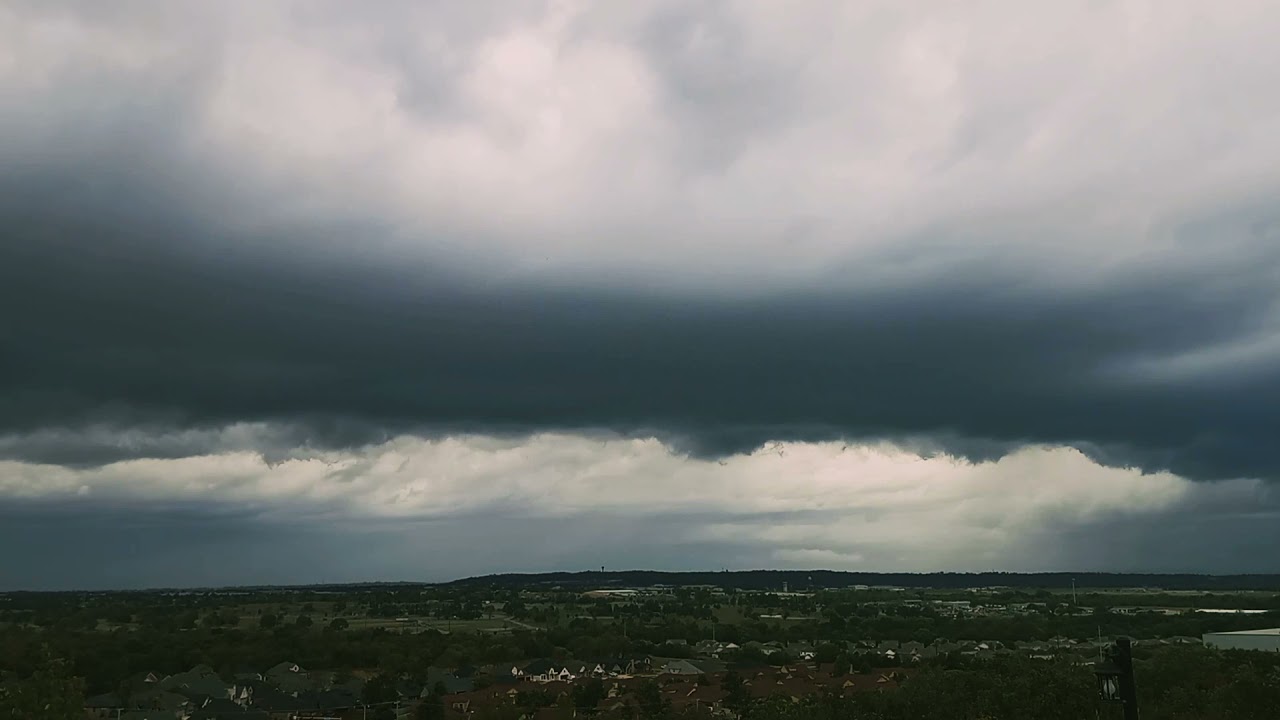 Fort Smith, AR Storm Time Lapse - 10/13/2021