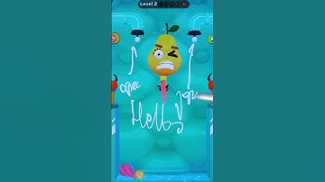 Worm Out  Brain Teaser Game: Wet Pear Lvl #casualgaming #gameplay by  #mrpinkdot