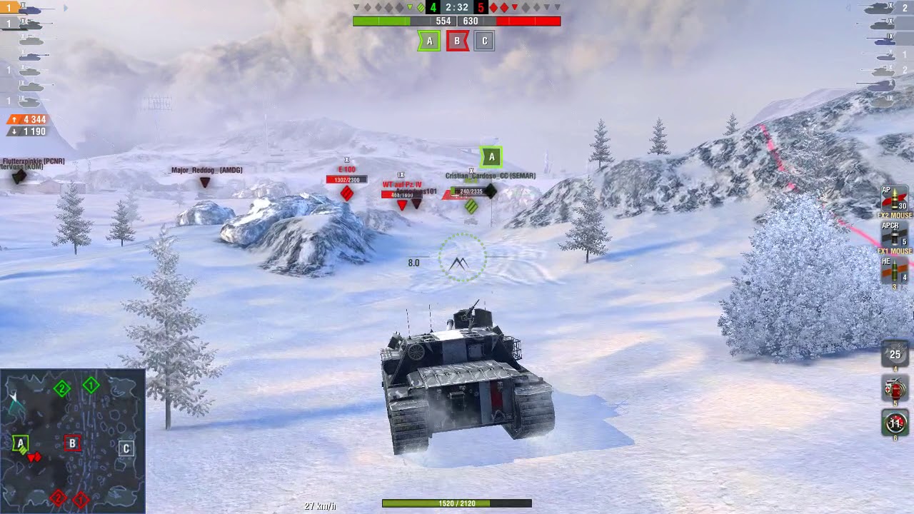 wotblitz WOT Blitz / Badger / 4 kills / 6 763 dmg