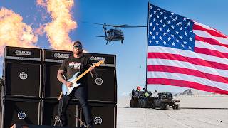 The Largest American Flag Ever Towed