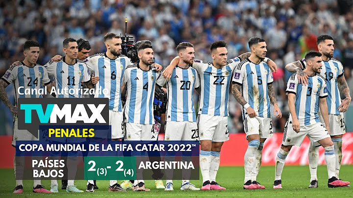 Países Bajos vs. Argentina (2-2) | Penales (3 - 4)  | Mundial Catar 2022