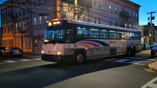 NJ Transit: 2020 New Flyer XD60 on the 159 & 2021 MCI D4500CT 21140 on the 188 in West New York