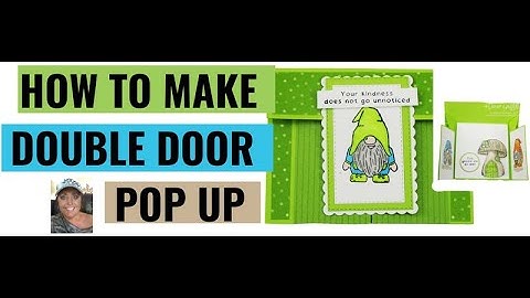 How  To  Make  a  Double  Door  Pop  Up  Fun  Fold  Card