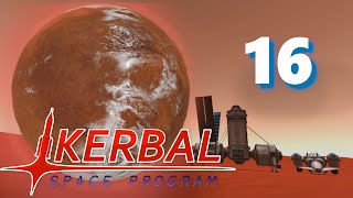 Домик на красной планете! І Kerbal Space Program №16