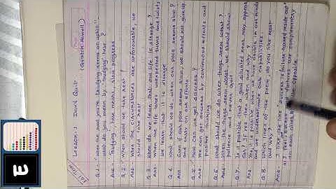 Class 8th, English, Chapter 1. Don