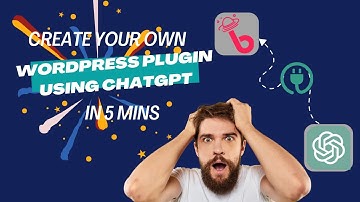 WordPress plugin development tutorial with ChatGPT in 5 mins