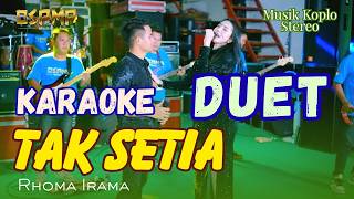 Tak Setia Karaoke Duet Osama Musik Anijaya  Airin Digimedia