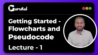 Lecture 1 | Getting Started Flow Charts And Pseudo Code | C Programming By Girish Garg Guide