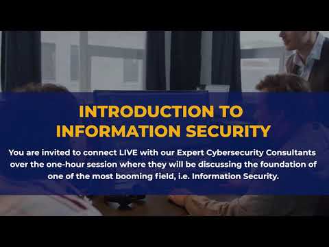 Free Webinar on "Introduction to Information Security" | 28 Sept 21 | 4:00 PM (IST) | Register Now! - video from Varutra Consulting