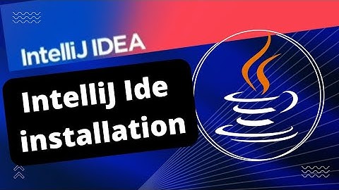 Installation of IntelliJ on Windows 10/11 + creating first hello world java program