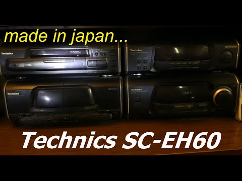 Music Hi-Fi center Technics SC-EH60 (stereo system). Japanese quality! Best acoustics of the 90s.