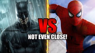 Why Batman VS SpiderMan Isn't Even Close!
