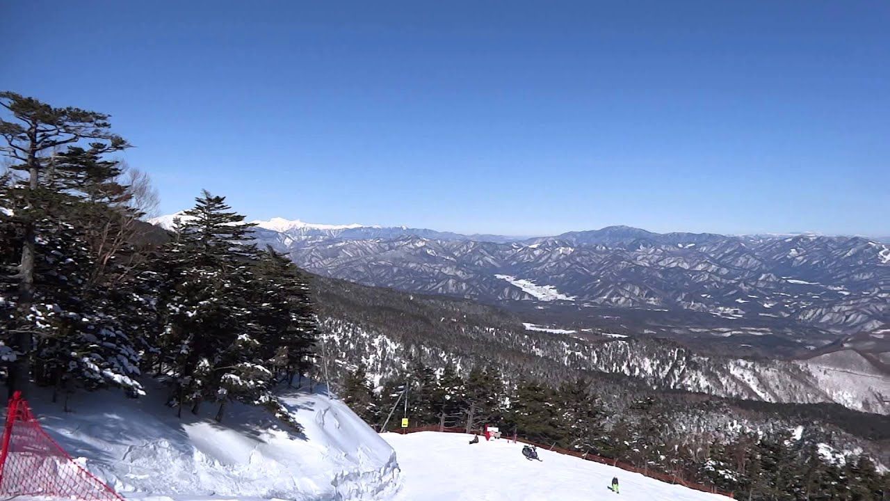 御嶽山噴火半年前 おんたけ２２４０スキー場 山頂 Youtube