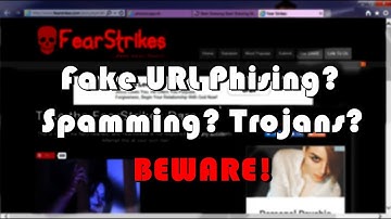 Beware of fake URL links!