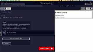 Learn Typography by Building a Nutrition Label - Step 9 #freecodecamp #learncss #typography #label