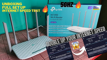 tp link Archer c60 Review | Unboxing & Full Setup | tp link Archer c60 Speed Test| Dual Band Router|