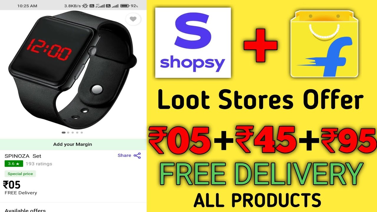 Shopsy ₹5 Loot Stores | Online Free Shopping kaise kare | Shopsy Free Shopping 2022