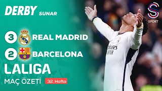 Real Madrid - Barcelona (3-2) - Maç Özeti - LaLiga 2023/24 image