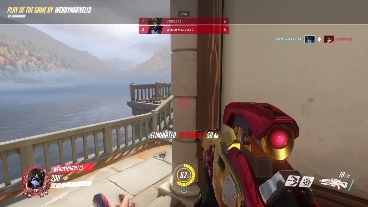 Widow tripple kill