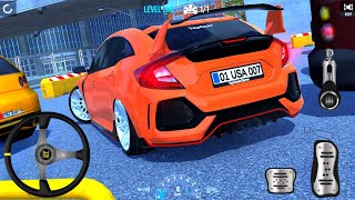 Honda Civic Type R HIGH LEVEL Parking Skills! Precision Driving on Hard Mode | #87 screenshot 5