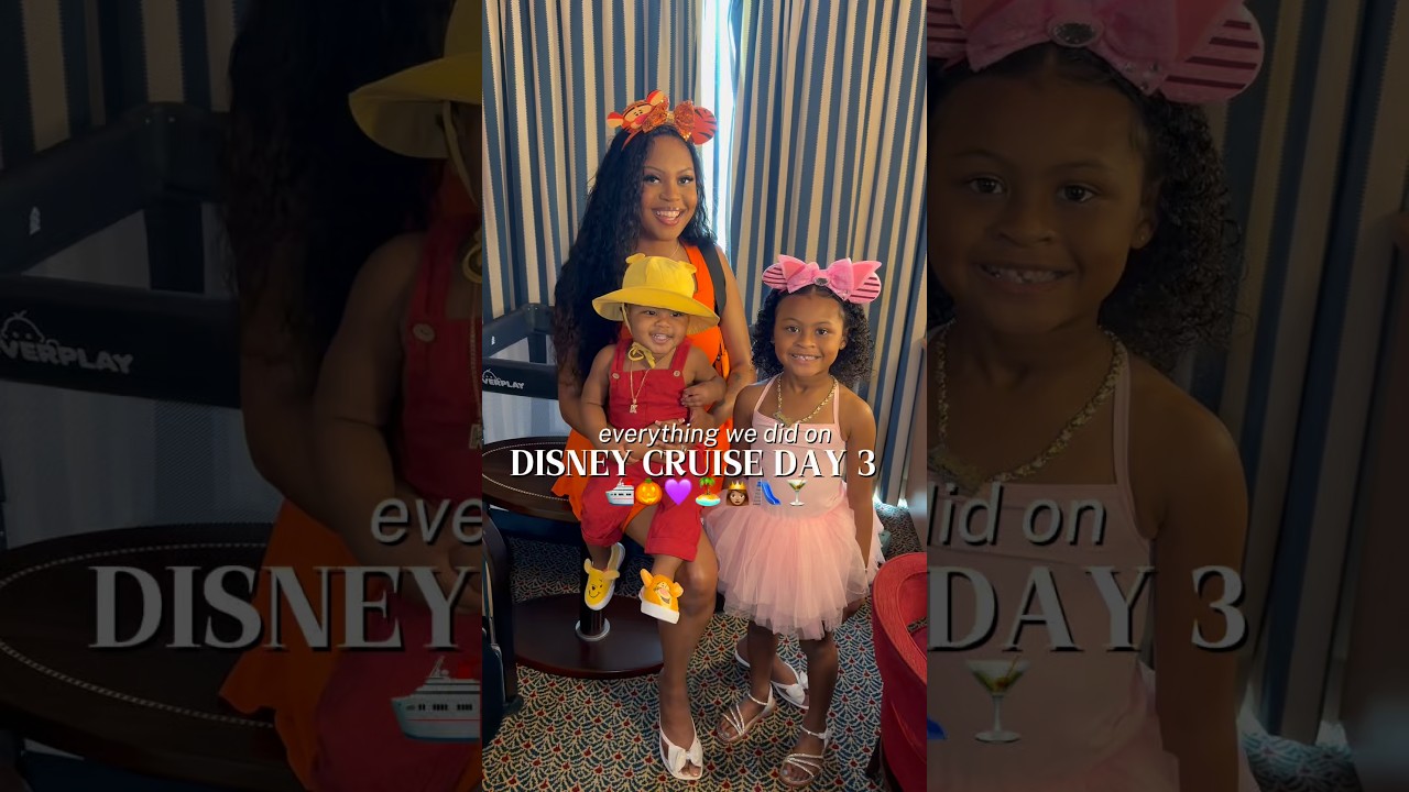 Everything we did on our Disney Cruise on DAY 3 😍✨ #disneycruise