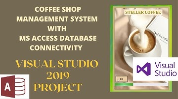Coffee Shop Management System Project In Visual Studio 2019 VB.Net | Create Coffee Shop .Net project