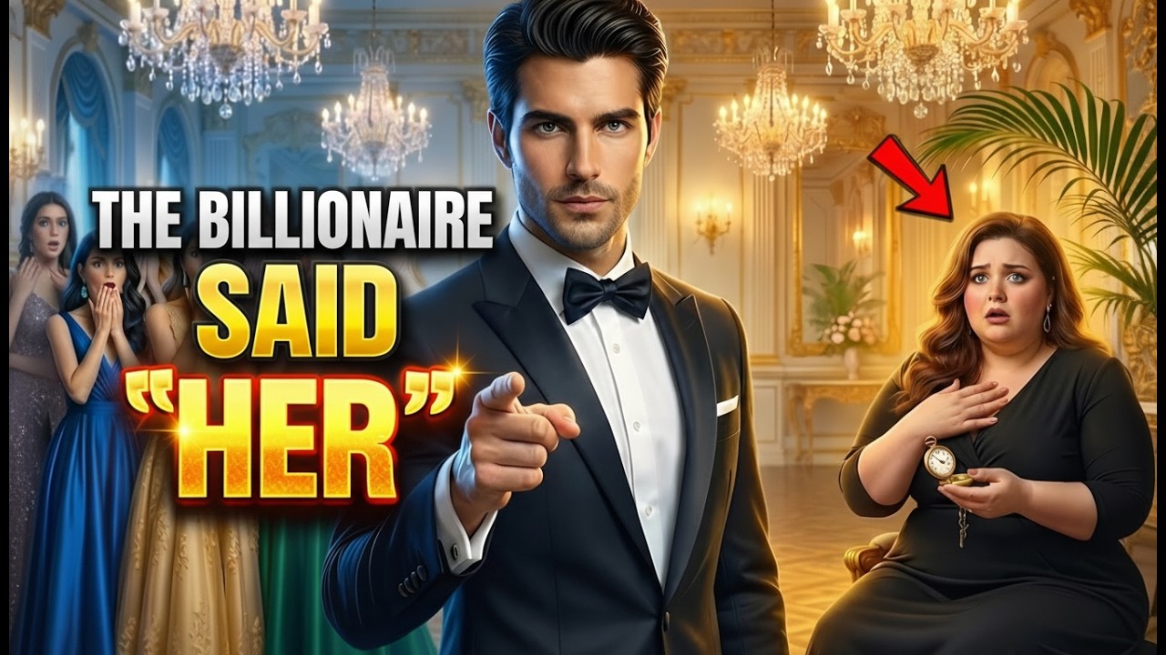 The Billionaire Rejected 243 Perfect Candidates and Pointed at the Plus-Size Girl: “Her.”