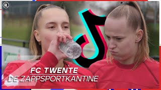 EEN HEFTIGE TIKTOKCHALLENGE DOEN! | De ZappsportKantine  FC Twente