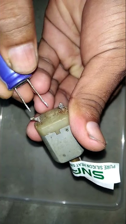experiment with capacitor #shorts
