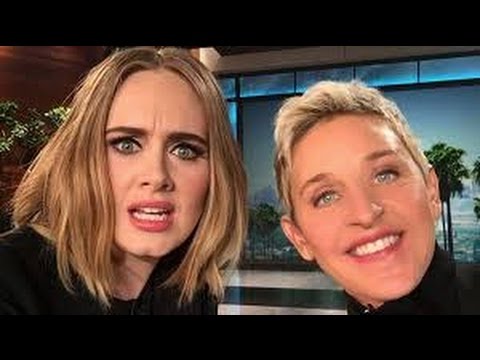 ADELE LIVE PERFORMANCE "Hello" On ELLEN DEGENERES Show_FEB18_16_{VIDEO RAW} HD 720p_WOW !!!