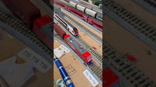 Testing the Railion Freight train #trains #railwaycontent #ngauge #modeltrains