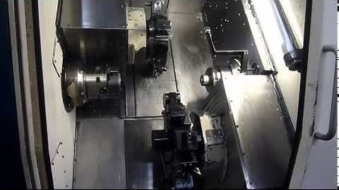 Hardinge 8-Axis CNC Lathe w/ Sub Spindle