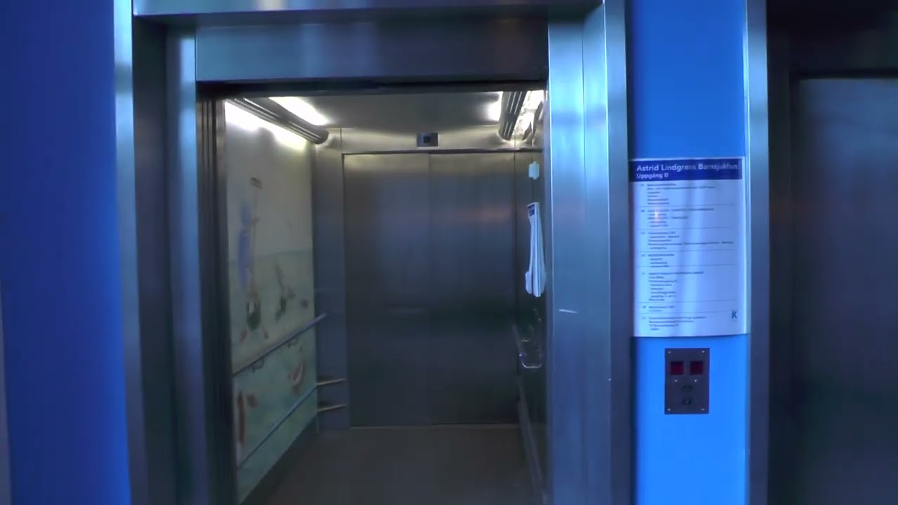 2x Hissmontering Traction Elevators @ Astrid Lindgren's Children's Hospital
