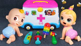 18 Minutes Satisfying Unboxing Doctor Toys, Ambulance Playset | Review Toys